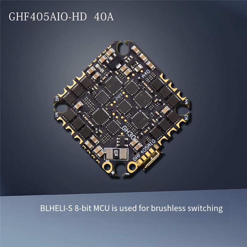 ABTI-GHF405AIO-HD 40A AIO Flig - Fpv Drone Esc ulasan dan harga