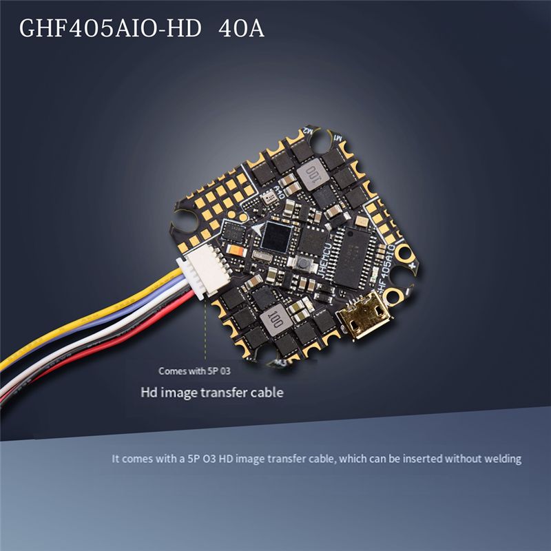 ABTI-GHF405AIO-HD 40A AIO Flig - Fpv Drone Esc ulasan dan harga