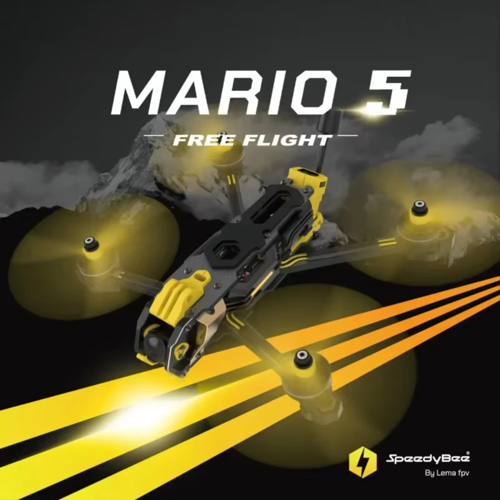 Speedybee Mario 5 O4 Frame Kit - Fpv Drone Kit ulasan dan harga